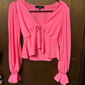 Pink blouse